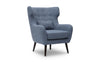Ava Mid Century Modern Accent Chair - Blue