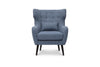 Ava Mid Century Modern Accent Chair - Blue