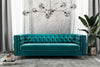 Rimini Green Velvet Sofa